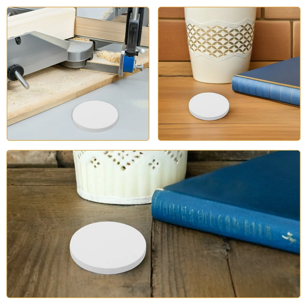 แผ่นรองเตาเผา 2 ชิ้น อลูมิเนียมออกไซด์ ไม่ติด ทนความร้อนสูง สำหรับเผาเซรามิก ขนาด 8.5 ซม. อุปกรณ์งานฝีมือเซรามิก ทนความร้อน