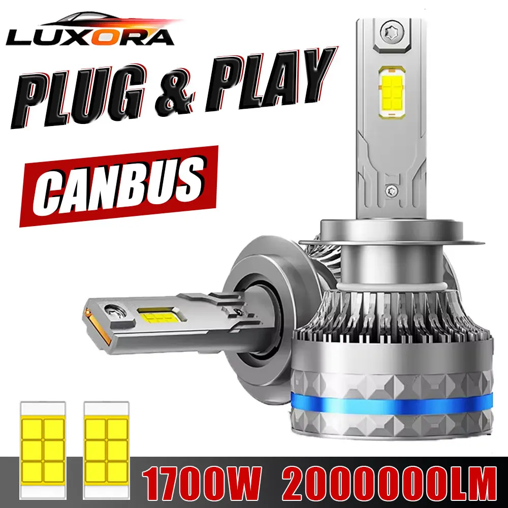 

Canbus H7 Светодиодная автомобильная фара H4 H11 Лампа H3 H1 H8 H9 9012 9004 9005 9006 9007 880 881 H13 H27 Светодиодная автолампа 6500K 12V 24V