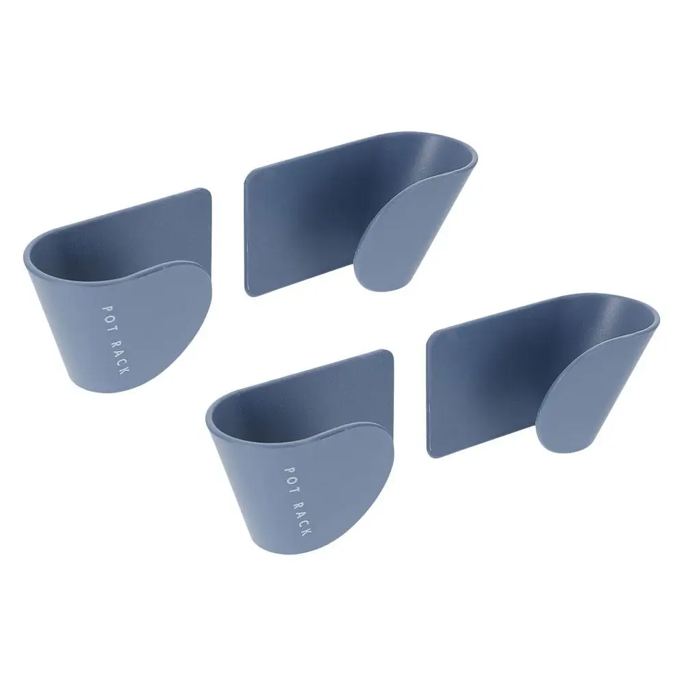 

Wall mounted Sticking Round Storage Rack ABS Pot Holder ganizer Strong Load bearing Capacity Corrosion Resistant Anti rust