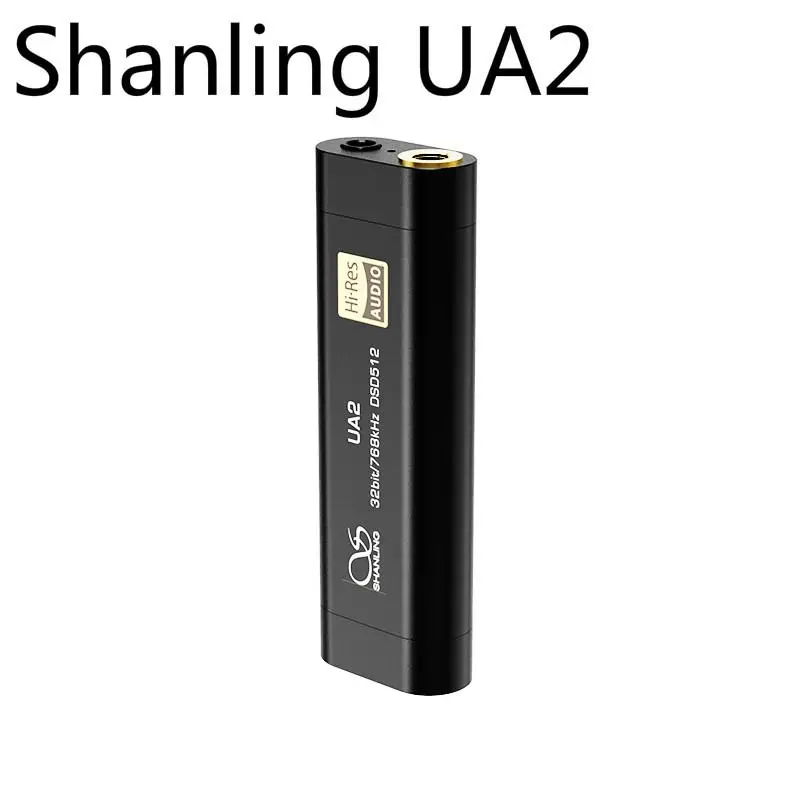 

Shanling UA2 ES9038Q2M DAC DSD512 Balanced Portable Decoding Ear Player Mini Player High Resolution Connectable Switch Cable