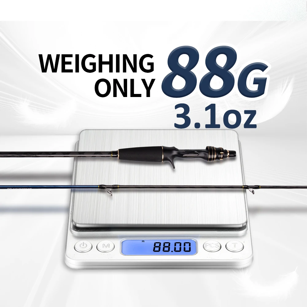 Casting Jigging Rod 1.7m 1.75m Hard Power Jigging Rod Powerful Titanium Tip Rod for EGI Squid Octopus Boat Rod