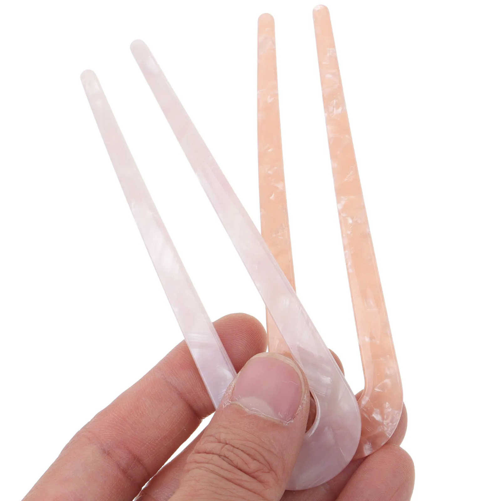 

2Pcs Sophisticated U-Shaped Hair Pins Long-Lasting Wear Fashionable Look for Bridal Event Party Banquet Daily Styling Hair Decor