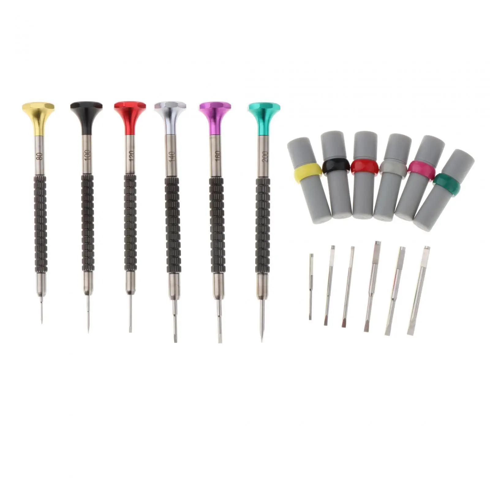 6Pcs Watch Repair Screwdriver Set Watch Repair Tools Multipurpose Accessories Jewelry Screwdriver Set for Eyeglasses Camera