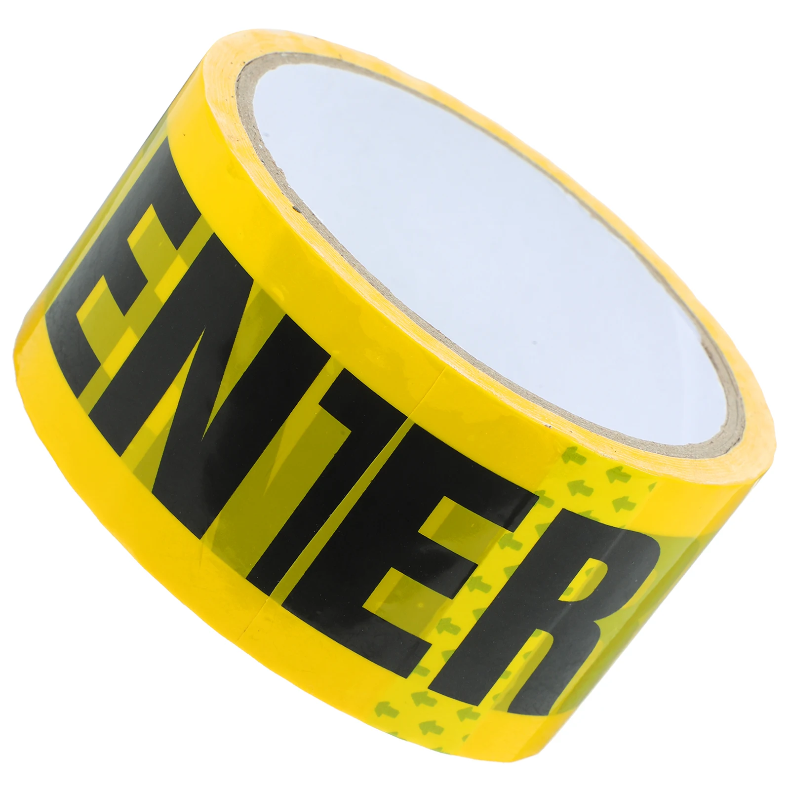 

Yellow Black Tape Safety Stripes Adhesive Sticker Barrier Tape Roll Barrier Traffic Signs Industrial