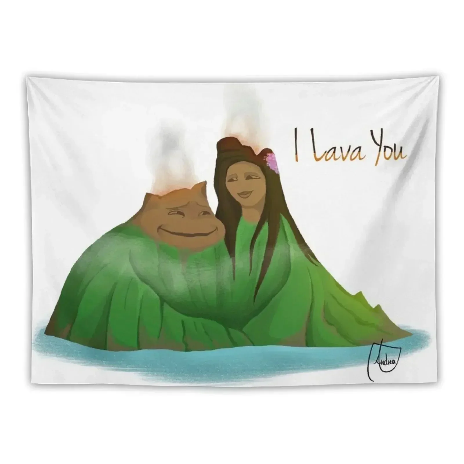 

I Lava You Tapestry Japanese Room Decor Room Decor Cute Tapestry