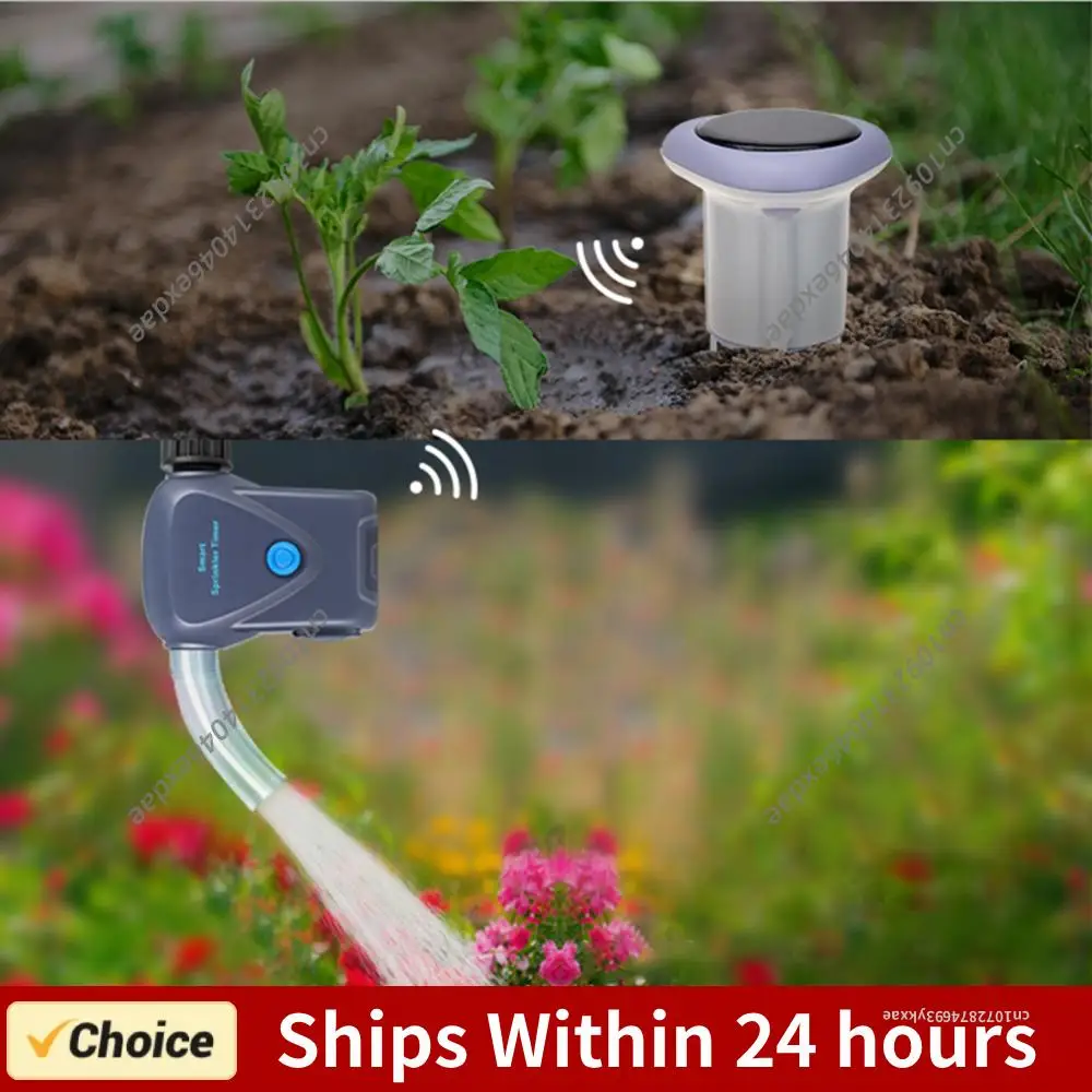 

Smart Zigbee Solar Soil Sensor Thermohygrometer Wireless Soil Moisture Meter Garden Automation Irrigation Detector for Garden