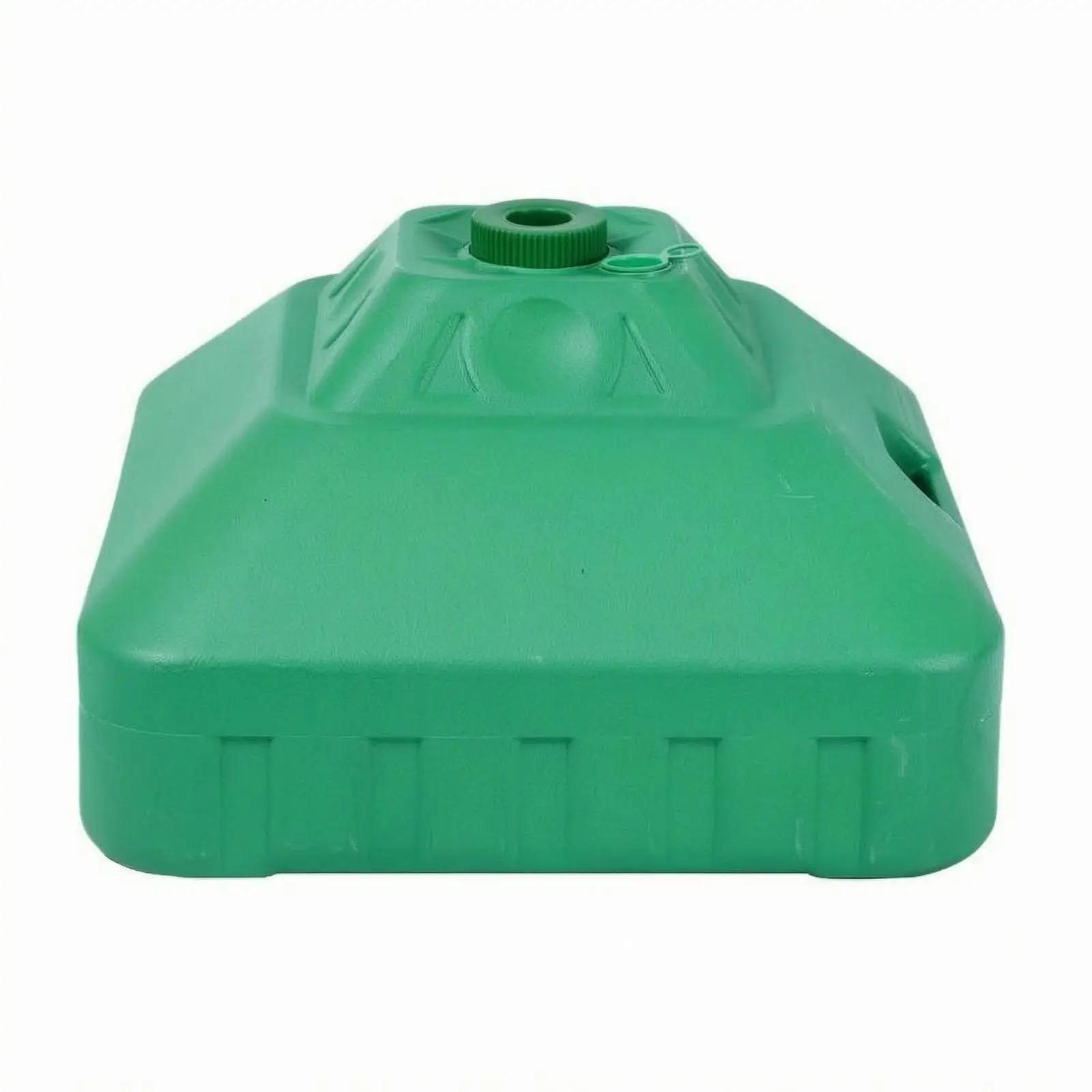 Plastic Outdoor Umbrella Base 30L Water Fillable Rectangular Shade Canopy Support for Garden Patio Deck Use