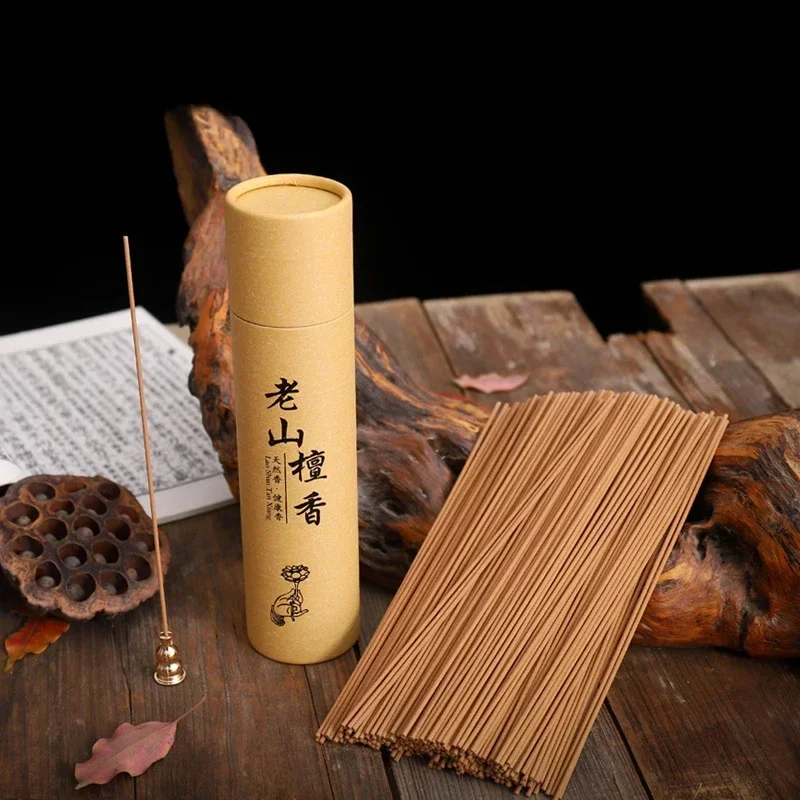 400pcs Sandalwood Agarwood Stick Incense Wormwood Household Buddha Incense Sticks Meditation Aromatherapy Home Fragrance Incens