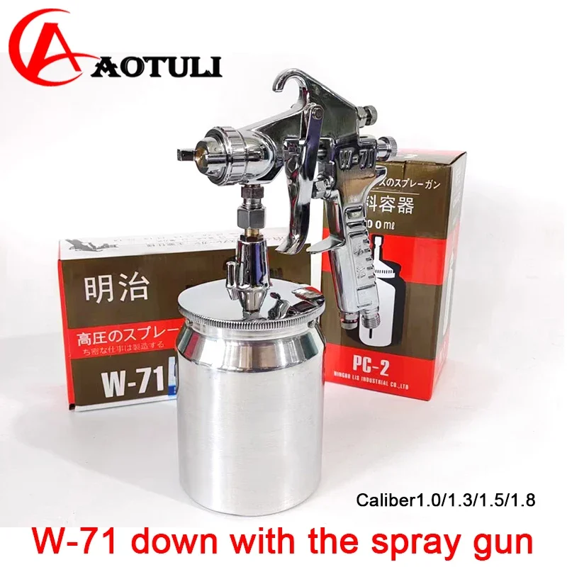 Japan MZ 71 Spray Gun Down Oot Spray Paint Spray Gun Household Spray Gun Pneumatic Tools Wholesale Paint Spray Gun Air Brush