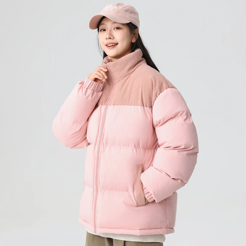 

Мужская ветрозащитная дышащая теплая хлопковая одежда для спорта и отдыха на открытом воздухе, зимняя модная трендовая универсальная теплая куртка для пар