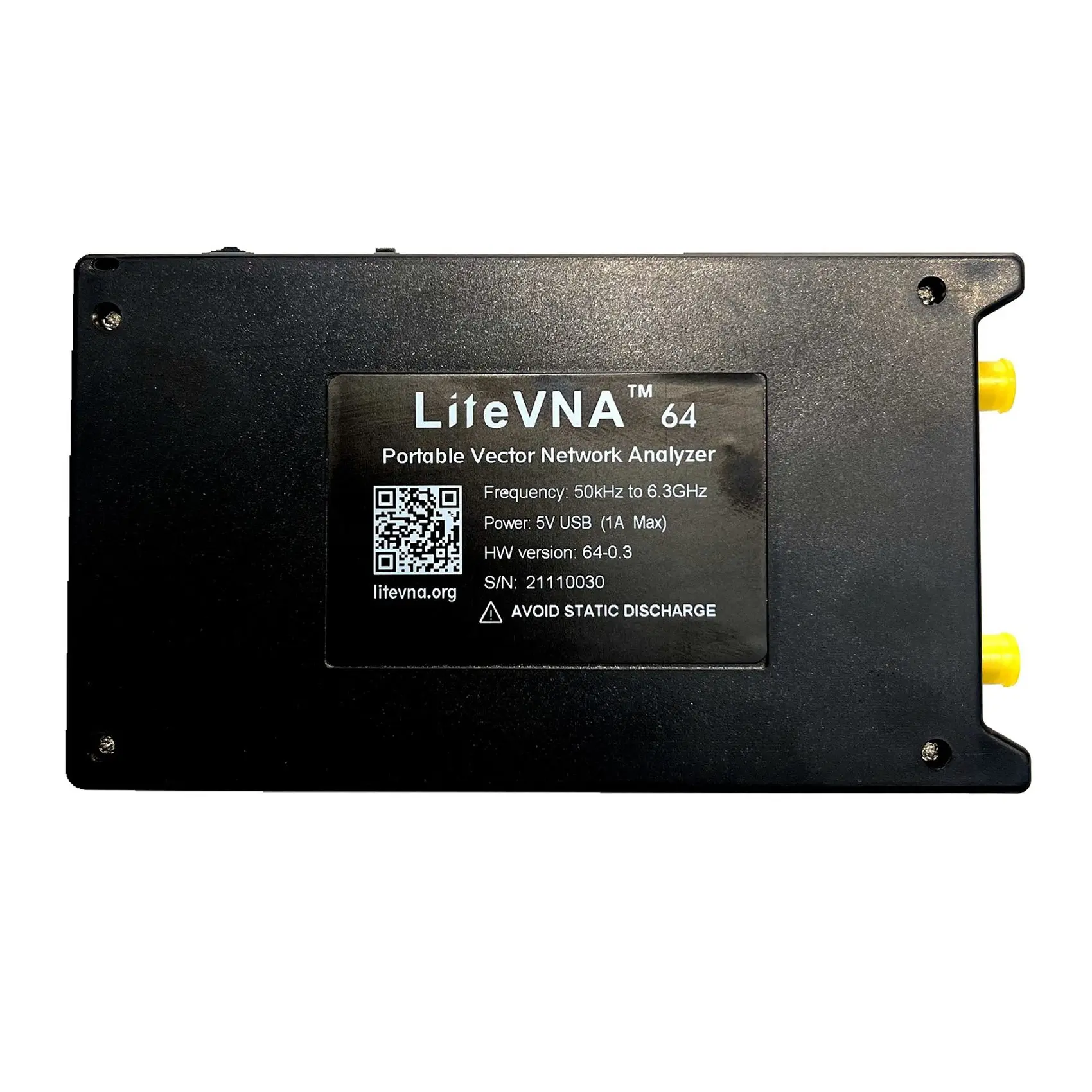 Imagem -06 - Analisador de Rede Vetorial com Tela Sensível ao Toque Litevna64 Litevna hf Uhf Antena Atualização de Nanovna Novo 4in 50khz-63 Ghz