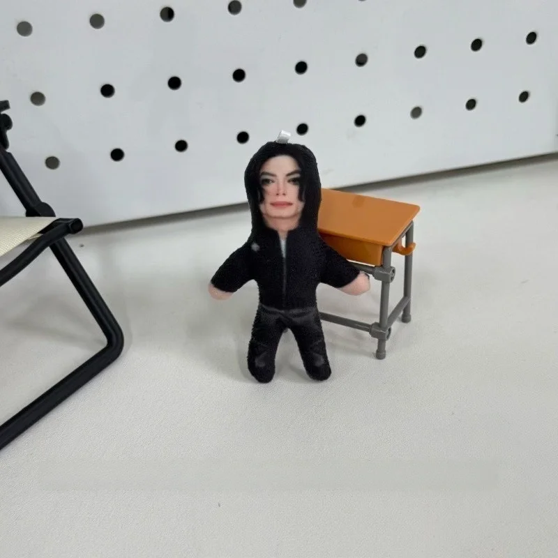 Brand New 6 Styles 10cm Michael Jackson Role Play Prop Doll Plush Toy, Room Decoration, Abstract Style Gift for Fans