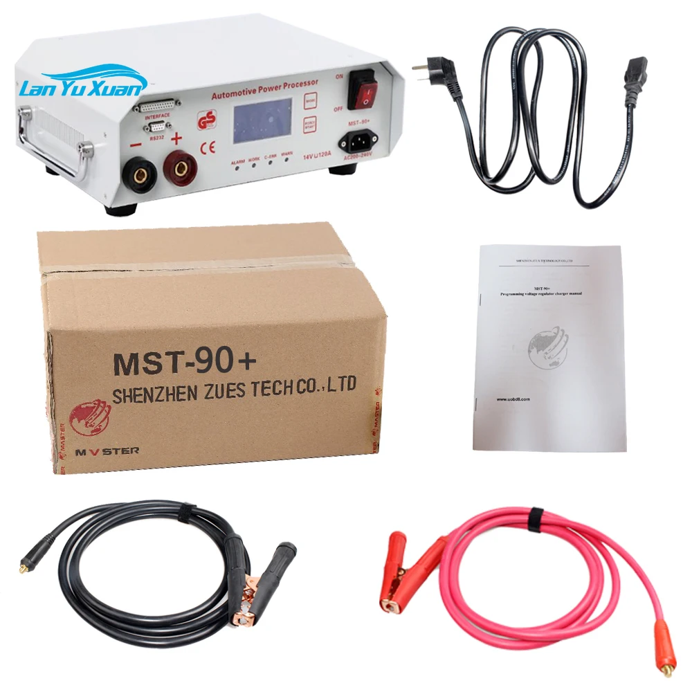 MST-90 + Auto Car ECU programmazione codifica stabilizzatore di tensione MST 90 + caricabatteria per codifica Auto