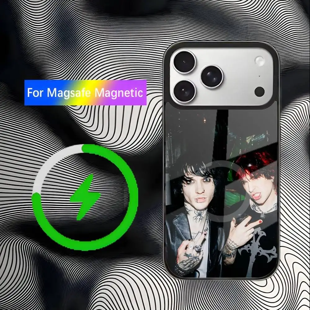 ジェイクとジョニー iPhoneケース iPhone 17,16,15,14,13,12,11,Pro,Max,Plus,Mini,SE4,E対応 磁気マグセーフ ワイヤレス充電対応