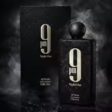 Perfume Afnan 9PM 100ml Eau De Parfum, Aroma Duradero, Frutal, Amaderado, Dulce, Fresco, Masculino, Suave, Rico, Atractivo y de Lujo