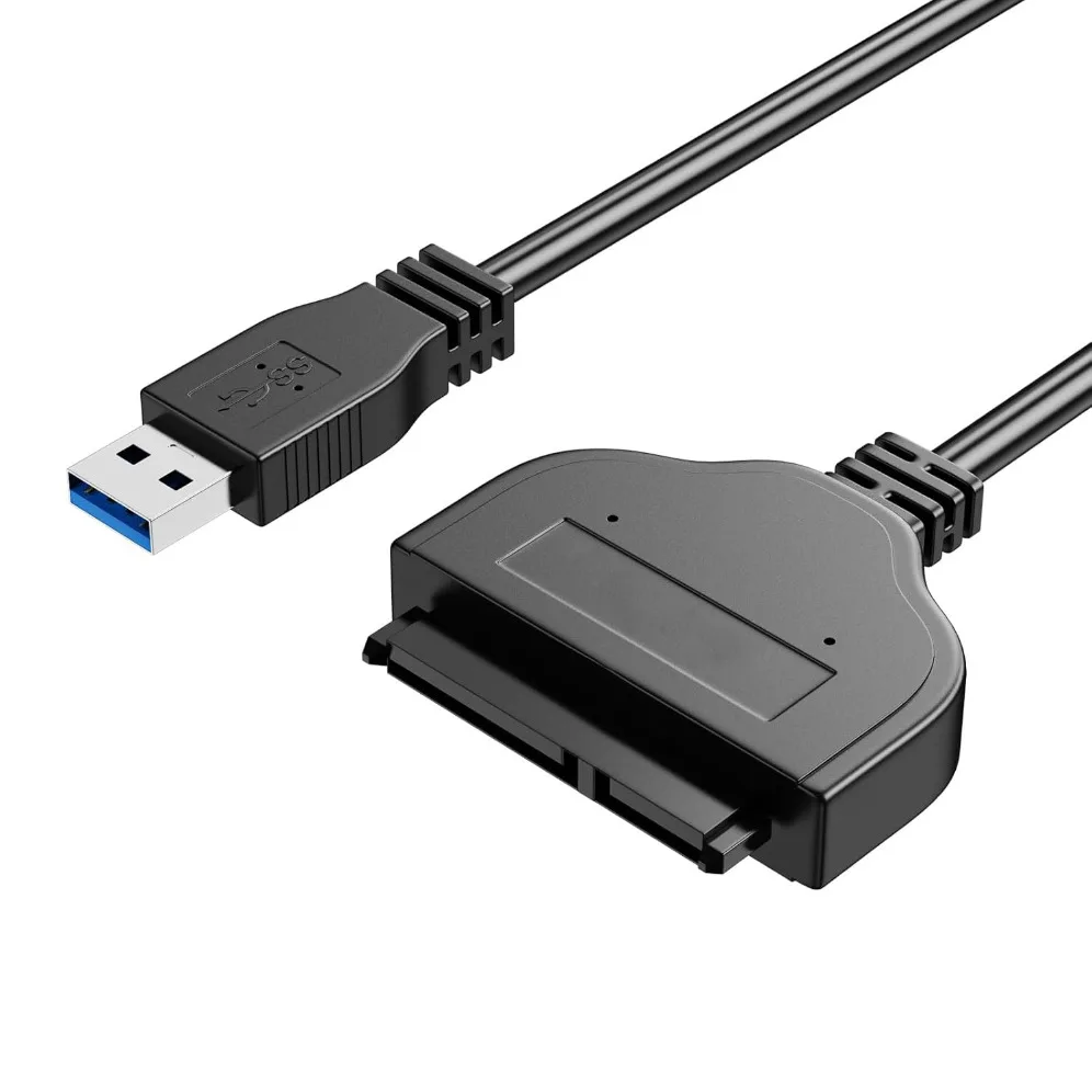 SATA to USB 3.0 Cable USB Adapter Compatible for 2.5" HDD & SSD Hard Drive Reader USB SATA External Hard Drive Converter