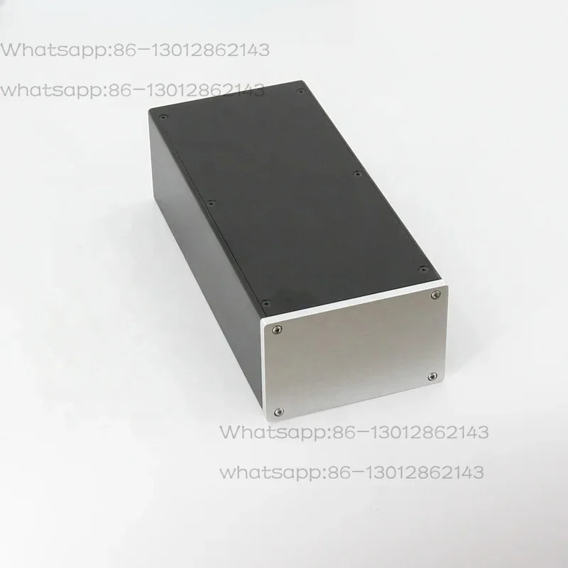 BZ1409 Modern Smart Power Amplifier Case Aluminium DIY Hifi Aluminum Amplifier Chassis Custom Power Outlet Enclosure