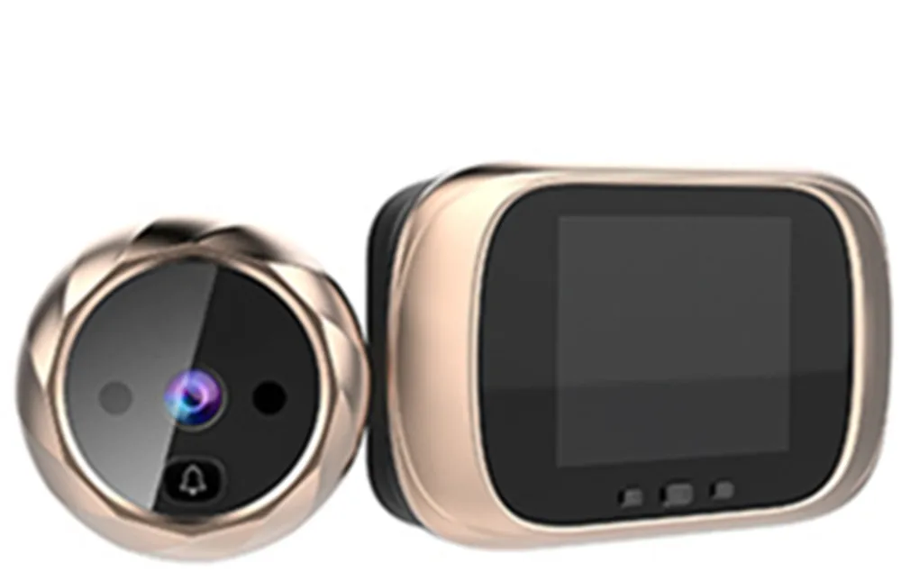 

2.8Inch LCD Display Long Time Standby AAA Battery Video Door Phone Long Time Visual Doorbell Peephole Viewer DD1