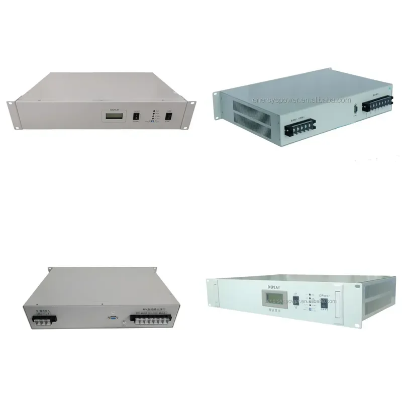 19-Inch 2U rack-mounted 110V/220Vdc to 24Vdc 10~ 100A 2400W step-down DC converter, suitable for telecom base stations