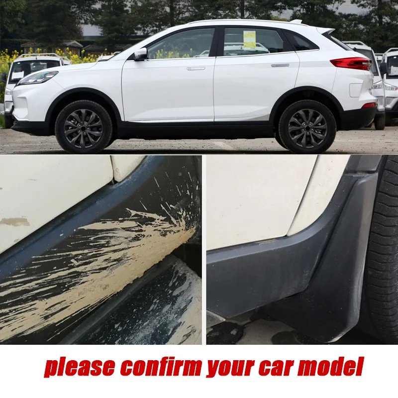 Car Mudguard For Weltmeister EX5 EX5-Z EX5Z 2020-2022 2023 Mudguards Splash Guards Fender Mudflaps 4Pcs Accessories 3
