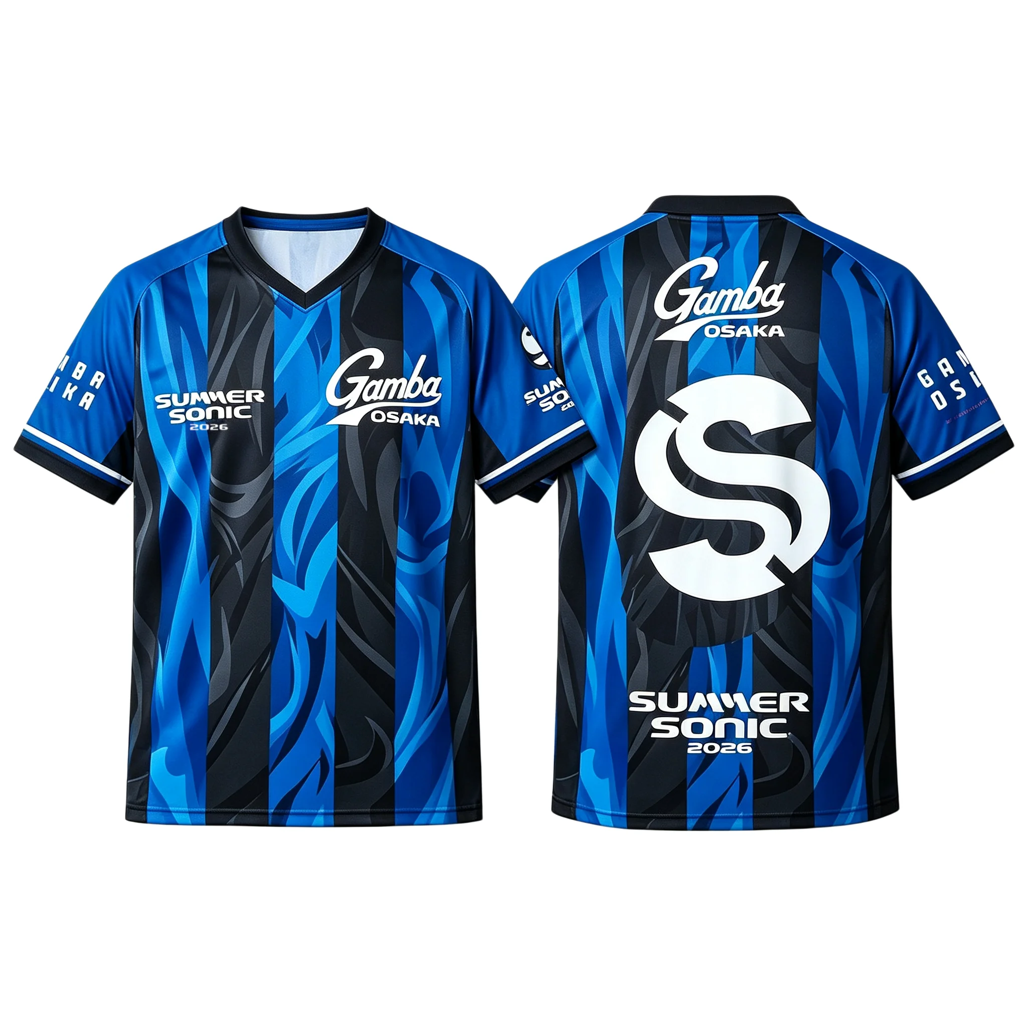 SUMMER SONIC 2026 Unisex Jersey T-Shirt Men and Women's Fashion  Family Comfortable and breathable Clothing Loose shirt Tops