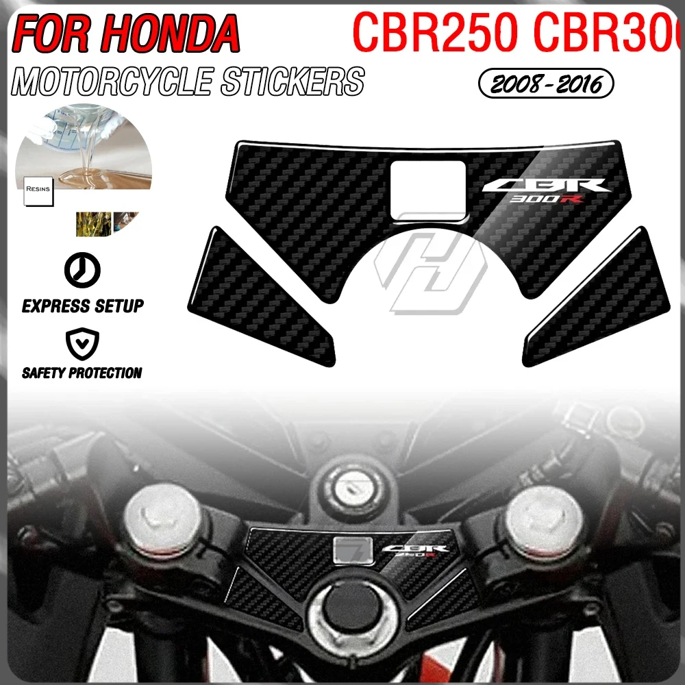 

Для Honda 2010-2016 CBR250/300 модификация мотоцикла 3D комплект наклеек на заднее крыло из углеродного волокна
