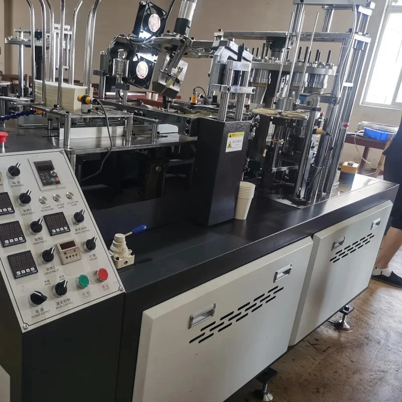 

(Sea shipping) Cheap Price High Speed Model Paper Cup Making Machine with Good Price in 2022