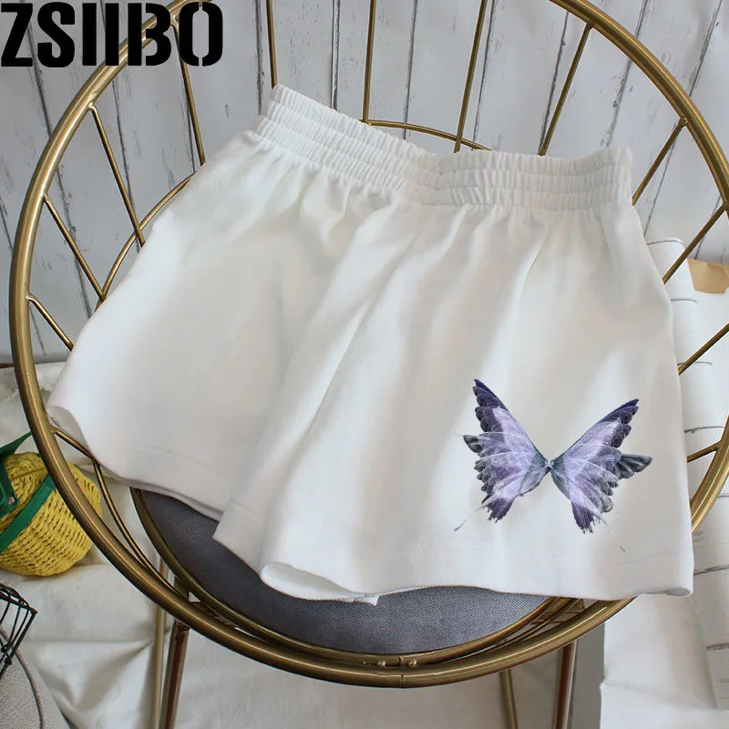 Summer New Leisure Fashion Sports Shorts Street Y2k Casual Shorts Chinese Style Minimalist Mountain Range Christian Angel