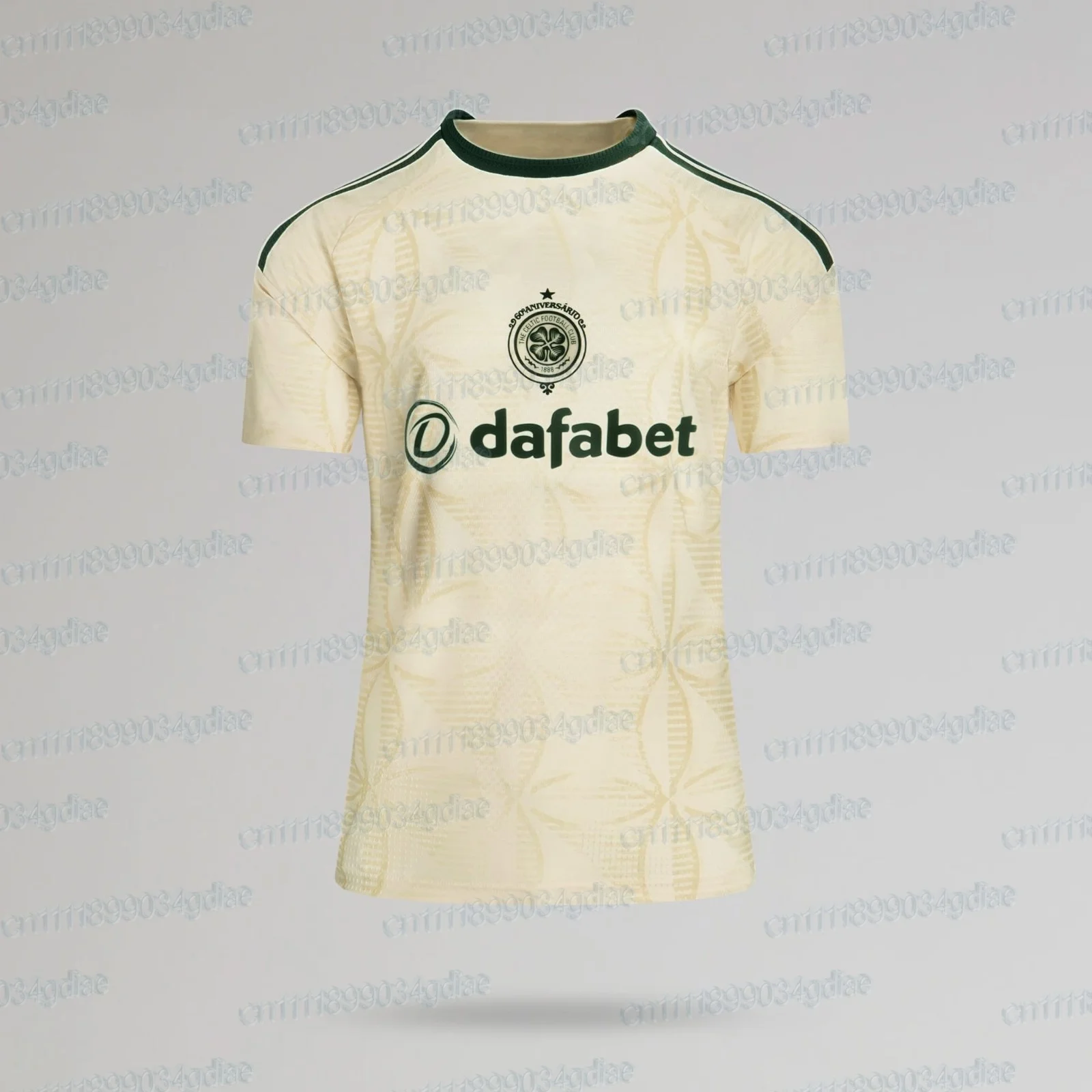 2026-27 Schottland Erwachsenen-Sport Atmungsaktives Celtic FC Schnelltrocknendes Fußballtrikot Herren Heim-Fußball-T-Shirt Unisex Familien-Set – Detail 5