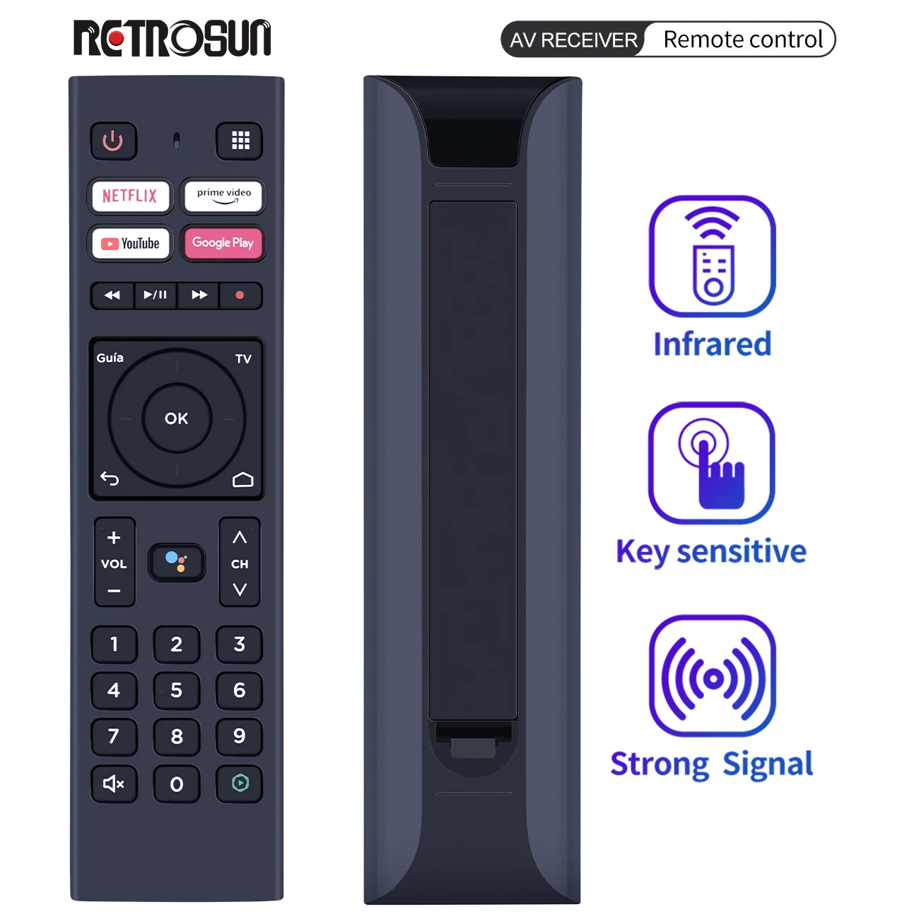 

New Voice Remote Control for SFR Connect TV simpli​ONE Box Strong DVB-T Terrestrischer-Receiver