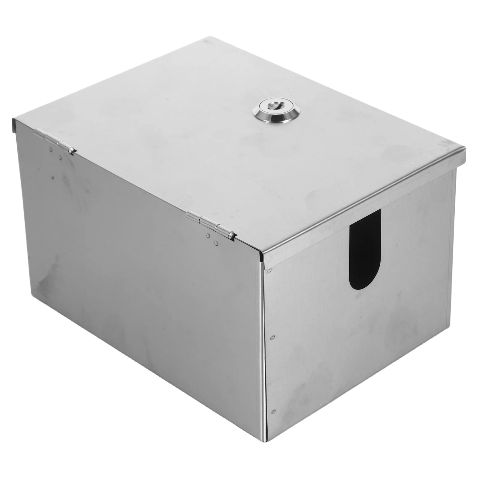 

Stainless Steel Waterproof Socket Box Lockable Outdoor Electrical Outlet Cover Anti-Theft Protective Case For Garden Patio