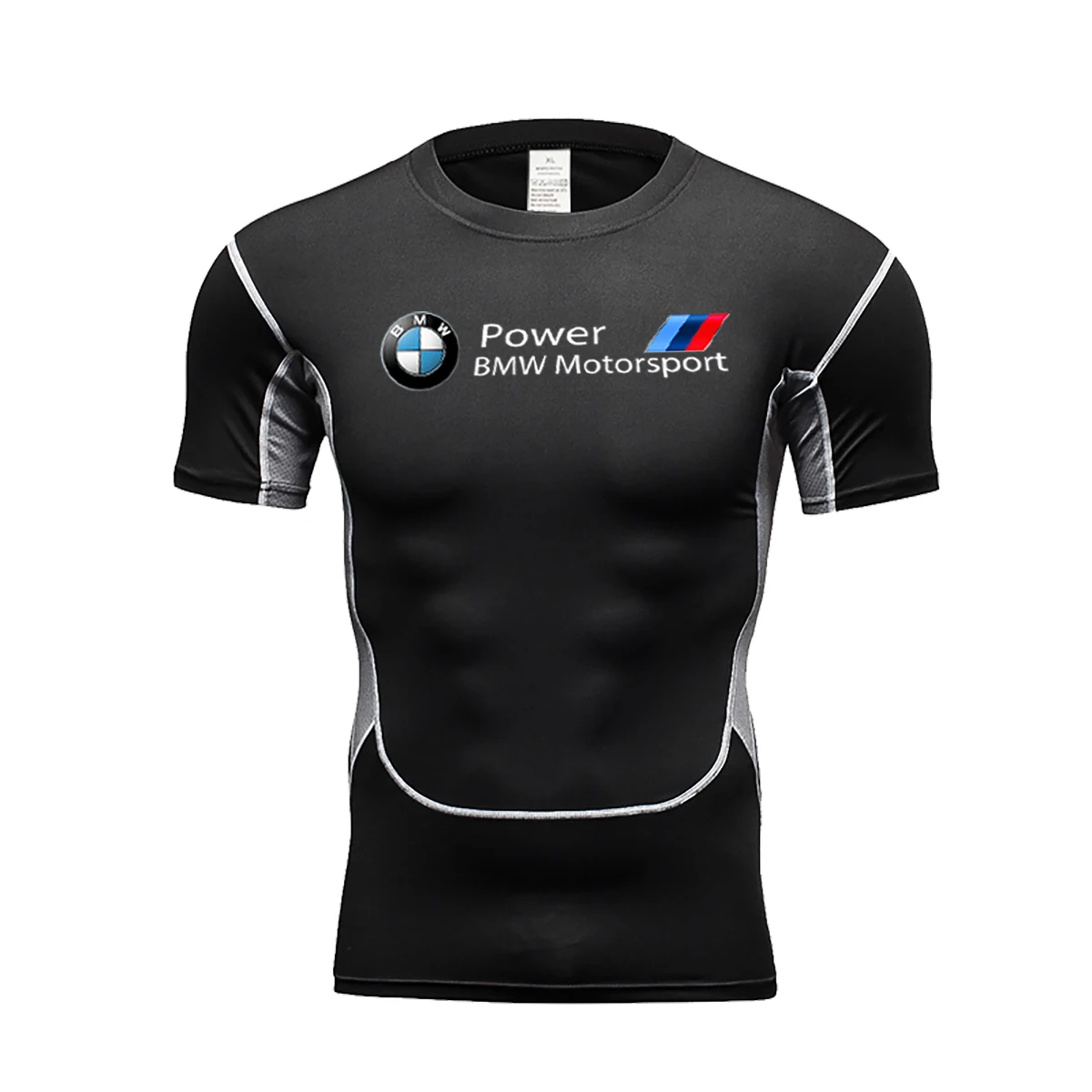 

New BMW Logo Men's Fitness Compression Y2KT T-shirt Gym Comfortable Breathable Quick drying Sportswear Outdoor Running just BMW