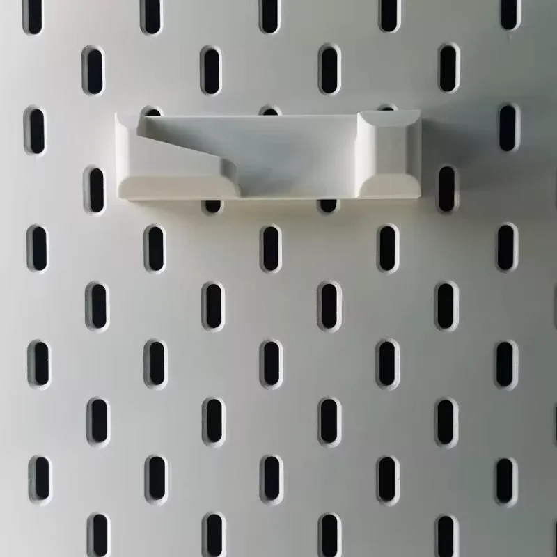 Wandmontierter Werkzeughalter, ohne Bohren erforderlich, mit Messmarkierungen, Aufbewahrungsregal für Werkstatt und Garage. – Detail 6