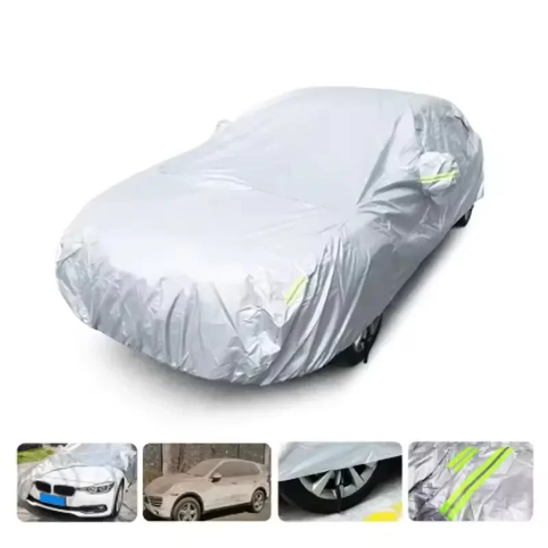 For FORD Mustang Mach-E Car Cover Outdoor Protection Covers Snow Sunshade Waterproof Dustproof Exterior UV Car Accessories