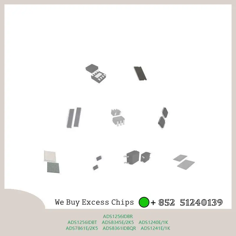 chip Integrated circuit chip MCU chip ADS1256IDBR ADS1256IDBT ADS8345E/2K5 ADS1240E/1K ADS7861E/2K5 ADS8361IDBQR ADS1241E/1K
