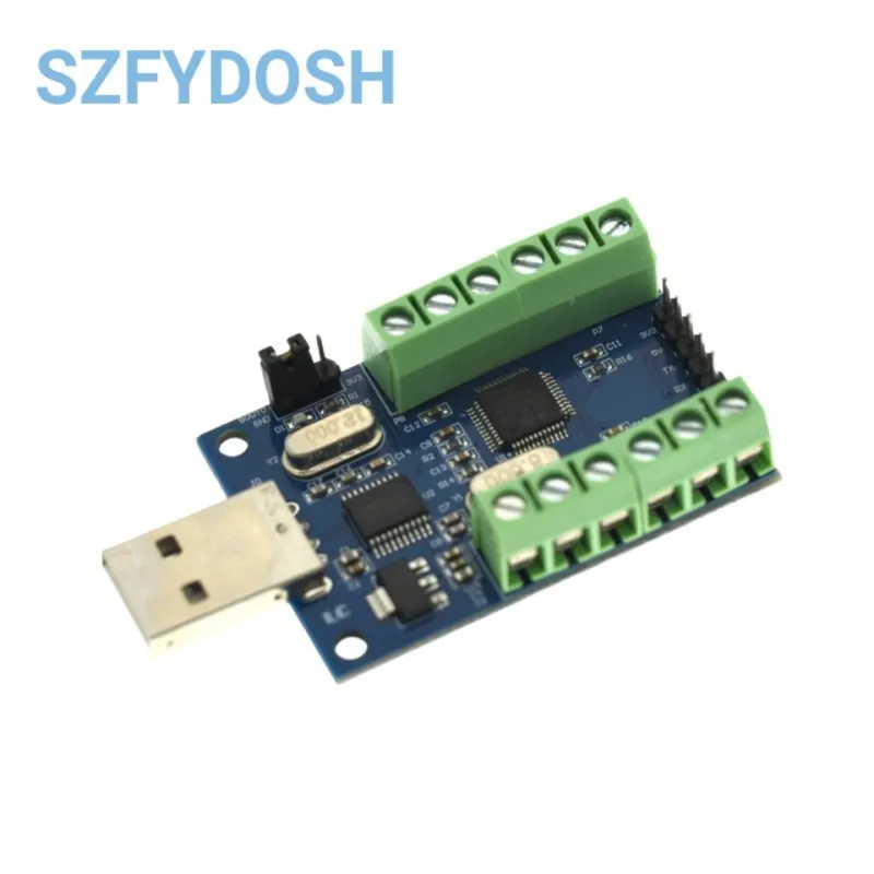 NEW 12Bit USB interface channels 10 bit AD sampling ADC data acquisition STM32 UART communication module