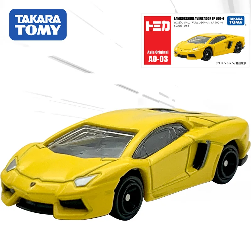 

Модель автомобиля TAKARA TOMY, литой под давлением, из сплава, ограниченная серия, AO-03 Lamborghini Bull Boy, праздничный подарок для взрослых