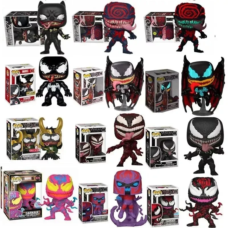 NEW funko pop Venom Series #749 CORRUPTED VENOM #517 MAGNETO #683 Action Figure Toys Collection Dolls Gifts for Kids