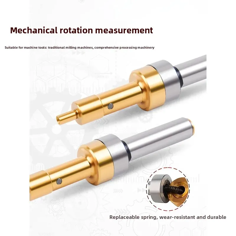 For High Precision Photoelectric Edge Finder for CNC Splitting Machining Center Ceramic Non Magnetic Rod Electronic Eccentric