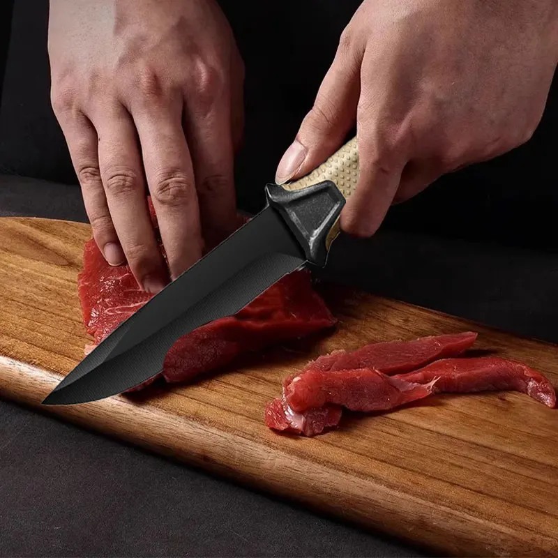 Multi-functional Kitchen with Knife Sheath Cooking Knife, Suitable for Cutting Meat, Vegetables and Fruits, Barbecue