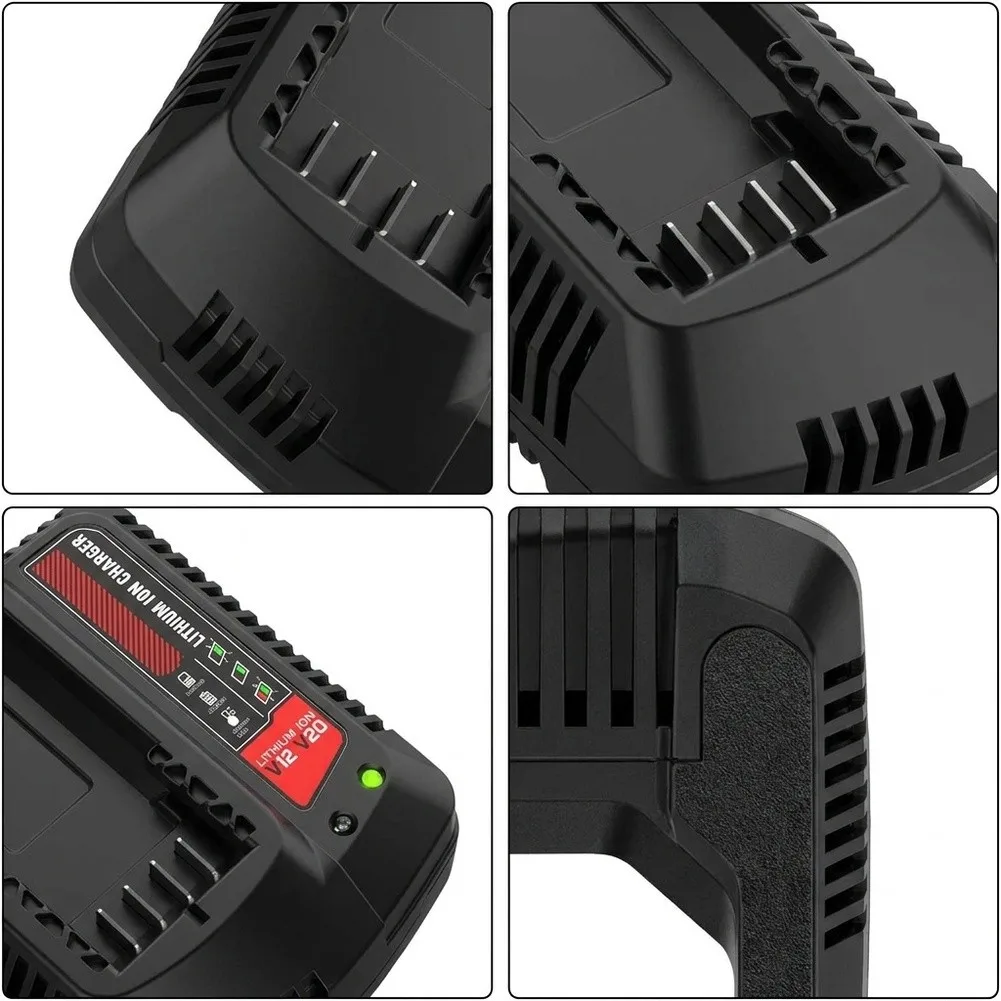 Compact For Battery Charger CMCB104 for Craftsman For V20 Tools Compatible with For CMCB201 through CMCB209 For Battery Models