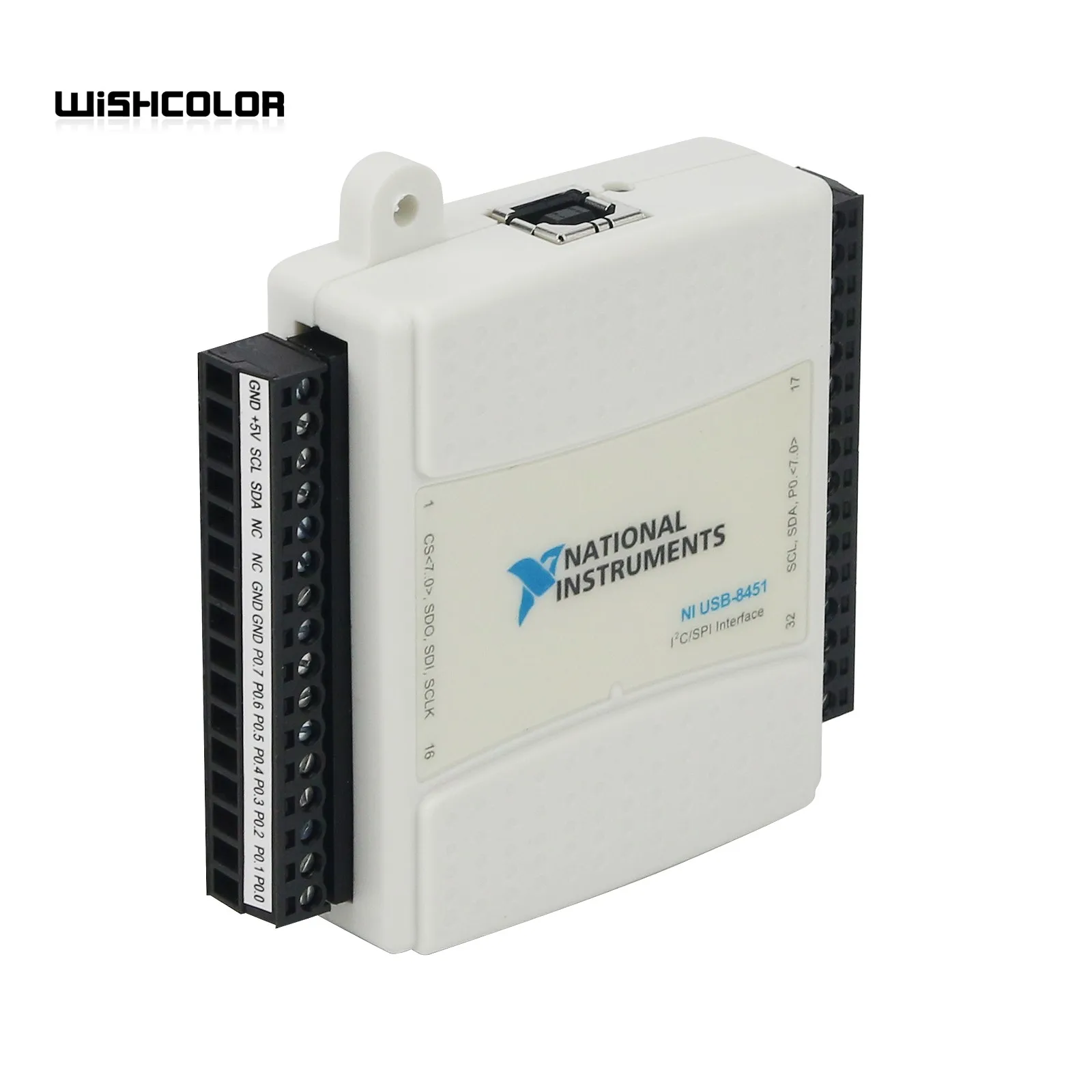 Wish color USB-8451 779553-01 oem daten erfassungs karte daq usb w/datenkabel terminal i2c spi schnitts telle für ni