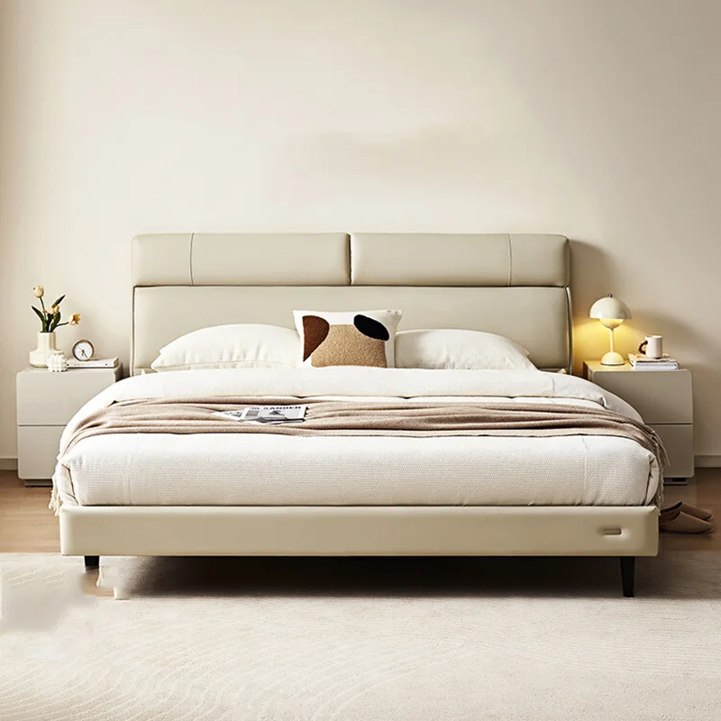 

Double Sleeping Bed Bedroom Children Luxury Modern Design Multifunctional Massage Bed Mobile Muebles Lounge Suite Furniture