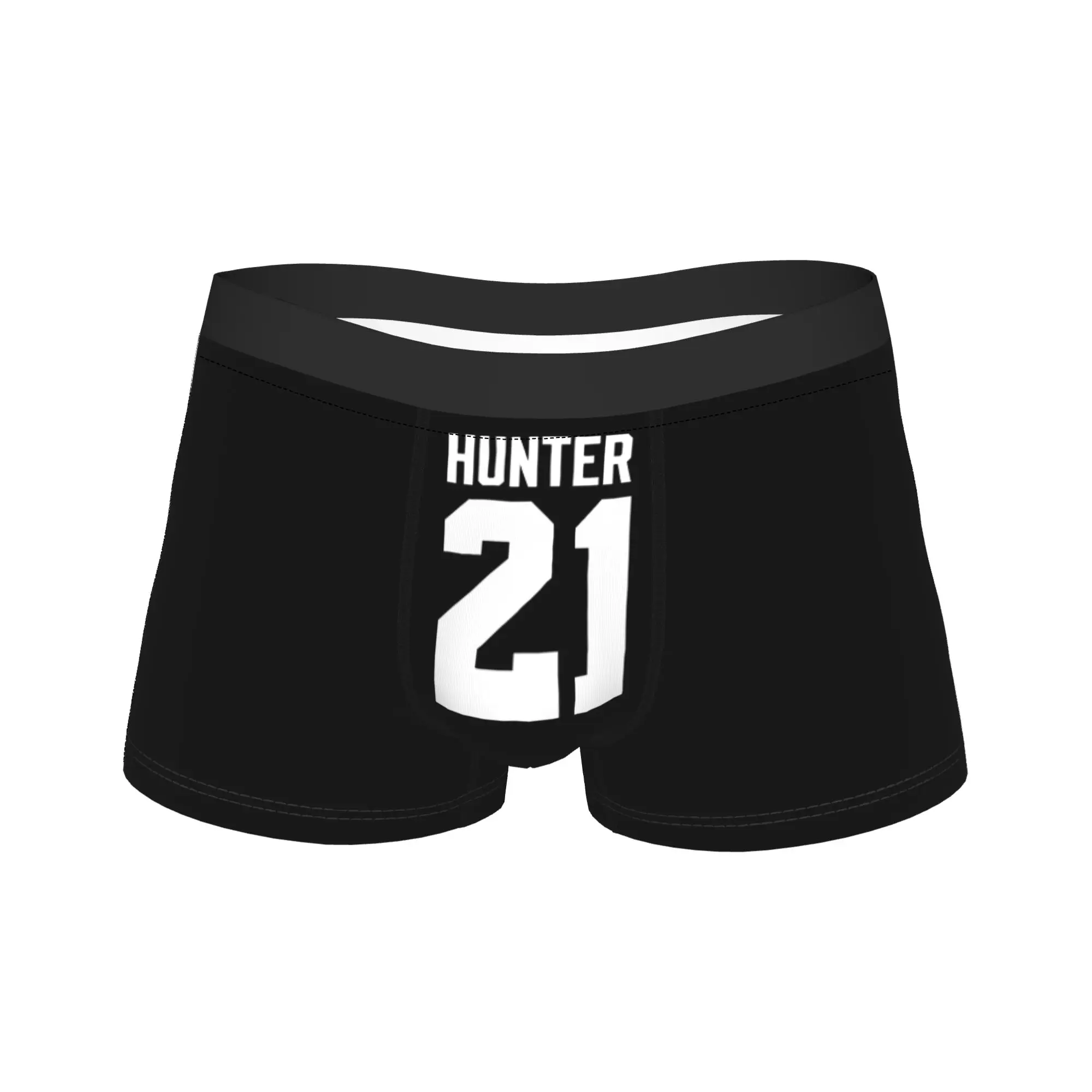 

Trend Cool Heated Rivalry Letter Underwear Soft Trend Panties Custom Boxer Brief For Men 3D Pouch Large Size Trunk