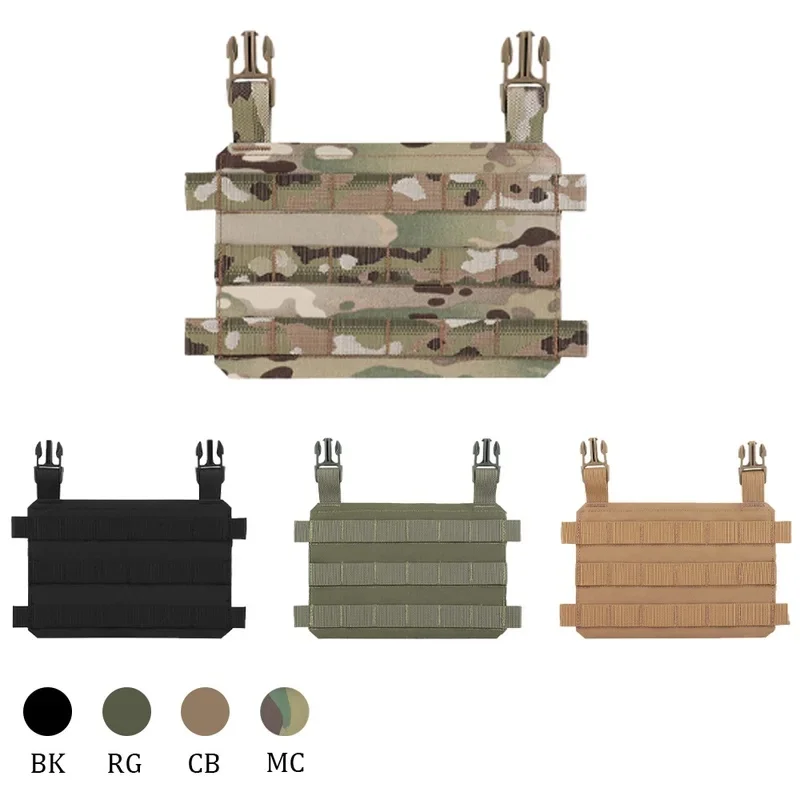 High-quality Outdoor Vest Snap Front Panel Portable Mount Expansion Multi-Mount MOLLE Panel