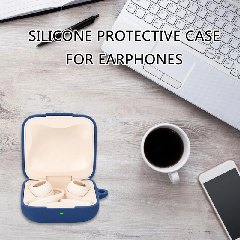 Protective Case for GoFree 2+ Headphones Accessory Dustproof Silicone Case Cover Waterproof Protective Case for GoFree 2+