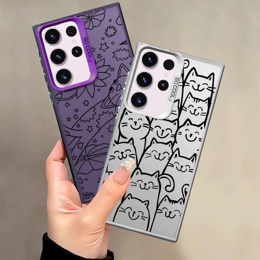 Cartoon Cat Back Ph… - image