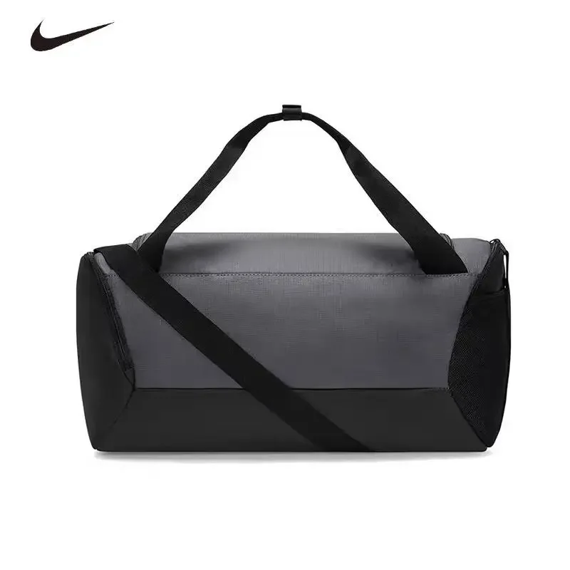 NIKE Fitness Training Bucket Bag Handheld Crossbody Single Shoulder Duffle Bag Portable Outdoor Travel Luggage Bag DM3976-068