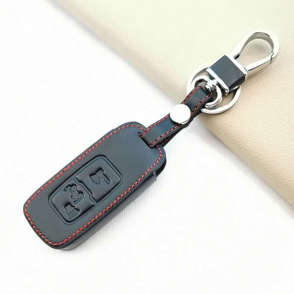 Carrying Leather Keychain Holder Key Cover Case For Honda PCX 160 125 PCX125 PCX160 VISION SH350 ADV 150 350 2021 2022 3 Buttons