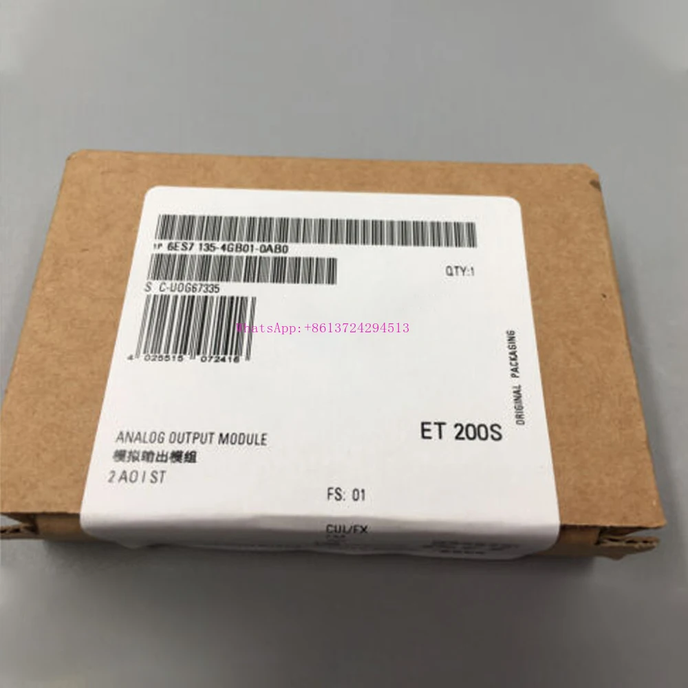 

New for Siemens 6ES7135-4GB01-0AB0 6ES 7135-4GB01-0AB0 Electronics Module in Box